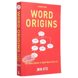 Word Origins 词源词典 英文原版英语字典词典 进口图书 教辅参考书工具书 英语学习用书 英语语言自学【中商原版】