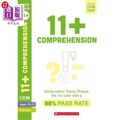 海外直订11+ English Comprehension Practice and Assessmen... 10-11年级英国高考英语理解练习与评估