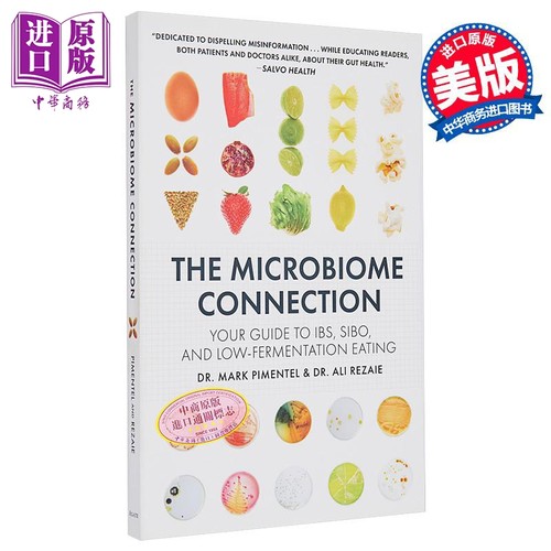 微生物组的联系 Ibs Sibo 和低发酵饮食指南 The Microbiome Connection 英文原版 Mark Pimentel 生活百科【中商原版】