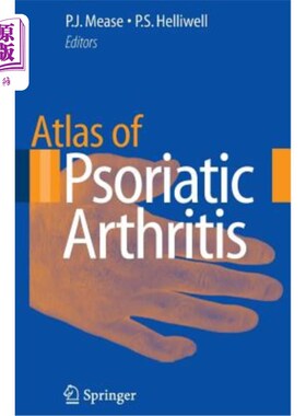 海外直订医药图书Atlas of Psoriatic Arthritis 银屑病关节炎图集