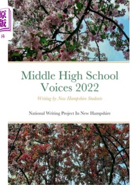 海外直订Middle High School Voices 2022 2022年初高中之声