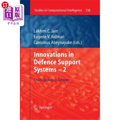 海外直订Innovations in Defence Support Systems - 2: Socio-Technical Systems 国防支持系统创新——2：社会技术系统