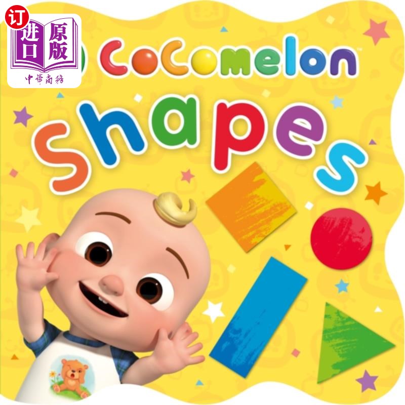 海外直订Official CoComelon Shapes 官方CoComelon形状