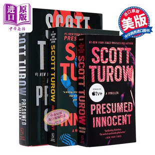 无罪的罪人 1-3部 杰克吉伦哈尔主演电影原著小说 Presumed Innocent 英文原版 Scott Turow 悬疑推理法庭剧【中商原版】