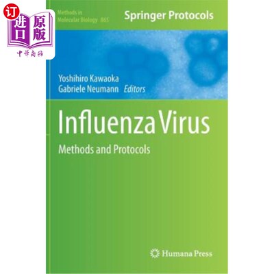 海外直订医药图书Influenza Virus: Methods and Protocols 流感病毒:方法和协议