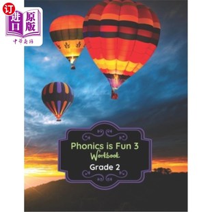 海外直订Phonics is Fun 3 Workbook 语音很有趣