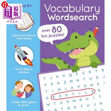 海外直订Vocabulary Wordsearch: Over 85 Fun Puzzles! 词汇搜索:超过85个有趣的谜题!