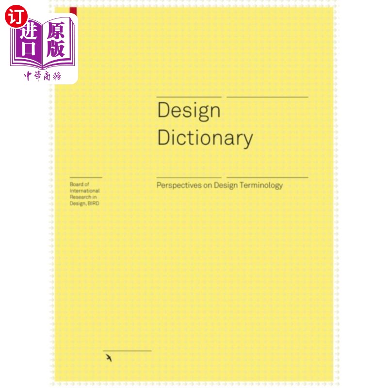 海外直订Design Dictionary设计的字典