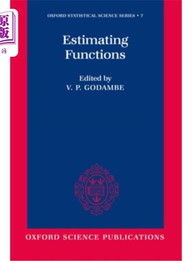海外直订Estimating Functions 估计函数