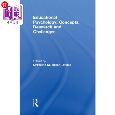 海外直订Educational Psychology: Concepts, Research and C... 教育心理学:概念、研究与挑战