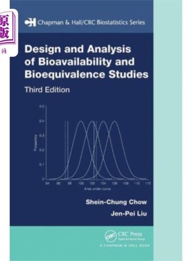 海外直订医药图书Design and Analysis of Bioavailability and Bioeq... 生物利用度和生物等效性研究的设计与分析