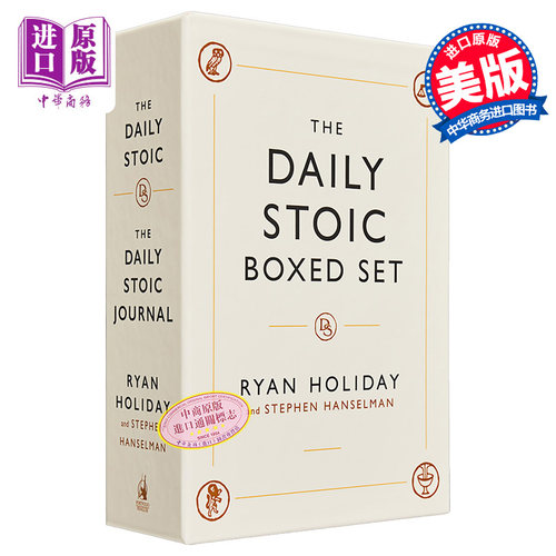每日斯多葛套装 The Daily Stoic Boxed Set 英文原版 Ryan Holiday 古老哲学与智慧 实践【中商原版】