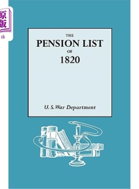 海外直订Pension List of 1820 (Indexed) 1820年退休金一览表(已索引)