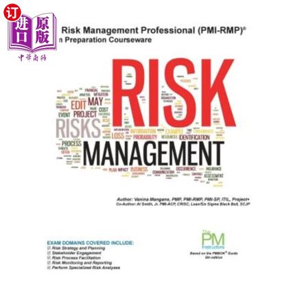 海外直订PMI Risk Management Professional (PMI-RMP) Exam Preparation Courseware: PMI-RMP  PMI风险管理专业(