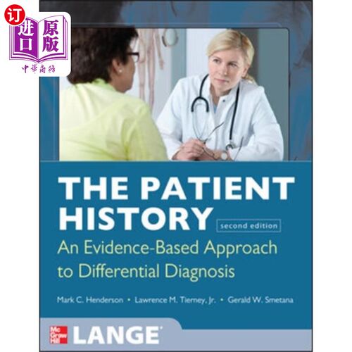 海外直订医药图书Patient History: Evidence-Based Approach 病史:循证方法