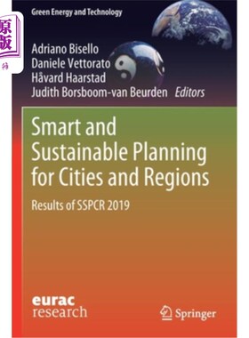 海外直订Smart and Sustainable Planning for Cities and Regions: Results of Sspcr 2019 城市和区域智慧和可持续规划:2019年