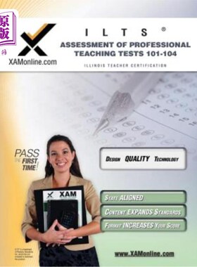 海外直订ICTS Assessment of Professional Teaching Tests 101-104 ICTS专业教学测试评估101-104