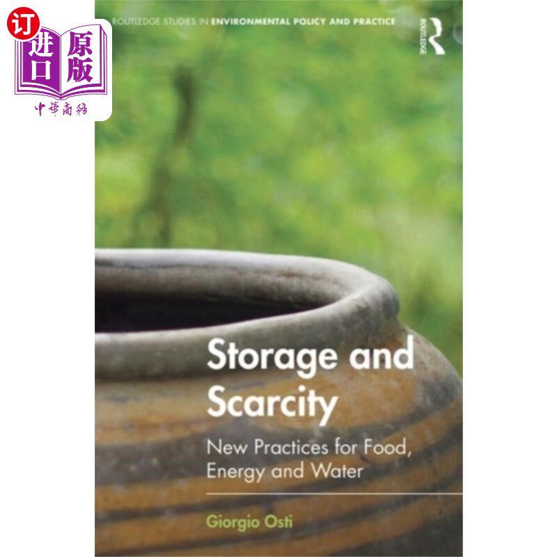 海外直订Storage and Scarcity 储存和短缺