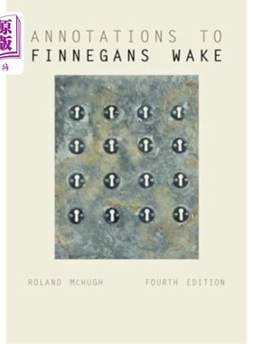 海外直订Annotations to Finnegans Wake 芬尼根尾流注释