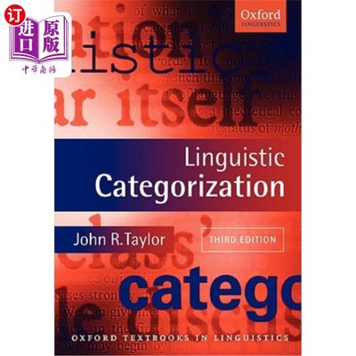 海外直订Linguistic Categorization 语言范畴