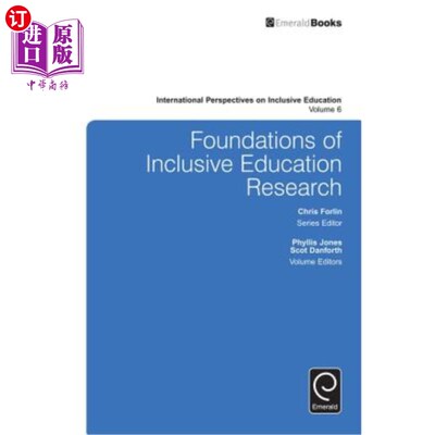 海外直订Foundations of Inclusive Education Research 全纳教育研究基础