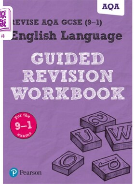 海外直订Pearson REVISE AQA GCSE (9-1) English Language G... 培生复习AQA GCSE(9-1)英语语言指导复习手册