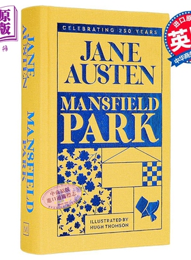 曼斯菲尔德庄园 口袋书 Mansfield Park 英文原版Jane Austen 简 奥斯汀诞辰 250 周年纪念版 世界经典名著【中商原版】