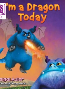 海外直订I'm a Dragon Today: Sometime parents can be creative too! 我今天是一条龙：有时候父母也可以有创造力！