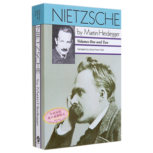 尼采 卷1和卷2 马丁 海德格尔 Nietzsche Volumes 1&2 英文原版 Martin Heidegger 形而上学 哲学【中商原版】