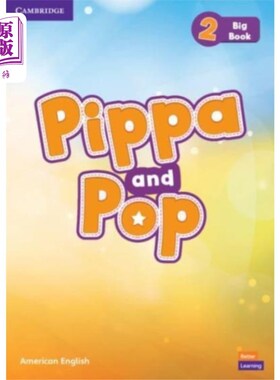 海外直订Pippa and Pop Level 2 Big Book American English Pippa和Pop二级大书美式英语