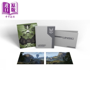 现货 光环 无限 游戏艺术设定集 豪华版  英文原版 The Art of Halo Infinite Deluxe Edition【中商原版】