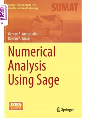 海外直订Numerical Analysis Using Sage 使用Sage进行数值分析