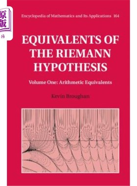 海外直订Equivalents of the Riemann Hypothesis 黎曼假设的等价物
