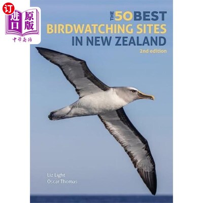 海外直订50 Best Birdwatching Sites in New Zealand 新西兰50个最佳观鸟地点