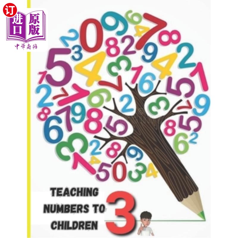 海外直订Learn numbers in innovative ways for children using fruits: A book that talks ab 用创新的方法让孩子们用水果