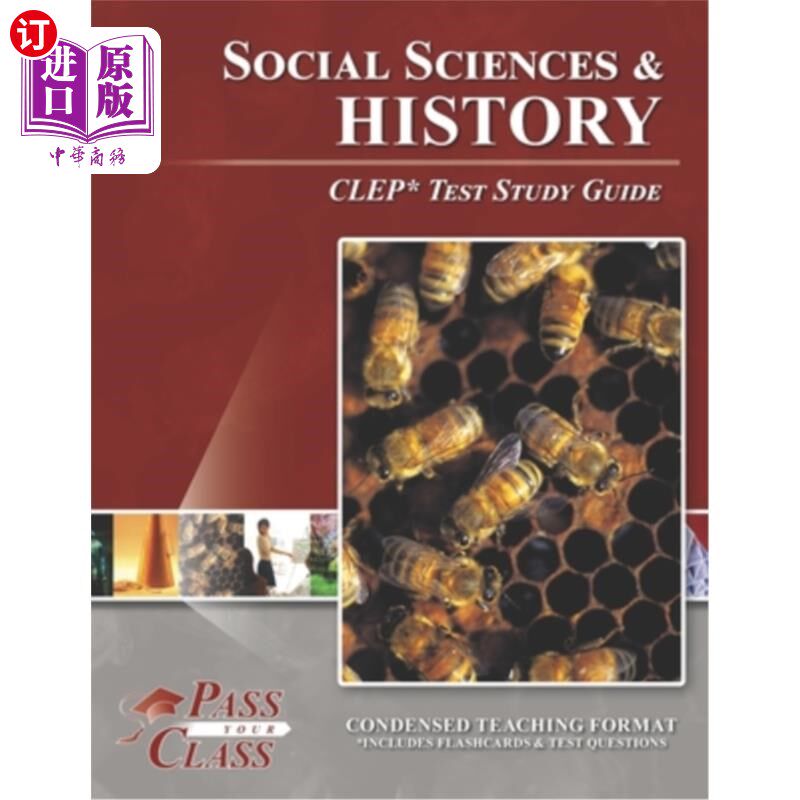 海外直订Social Sciences and History CLEP Test Study Guide 社会科学和历史CLEP考试学习指南