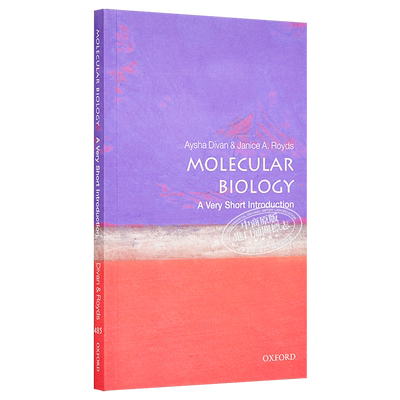 【中商原版】分子生物学（牛津通识读本）英文原版 Molecular Biology:  A Very Short Introduction Aysha Divan ,  Janice