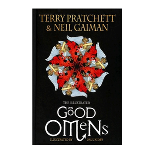 现货 好兆头 小说插画版 英版精装 英文原版 The Illustrated Good Omens Neil Gaiman Terry Pratchett 影视周边书