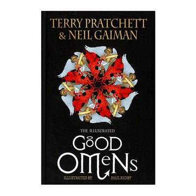 现货 好兆头 小说插画版 英版精装 英文原版 The Illustrated Good Omens Neil Gaiman Terry Pratchett 影视周边书