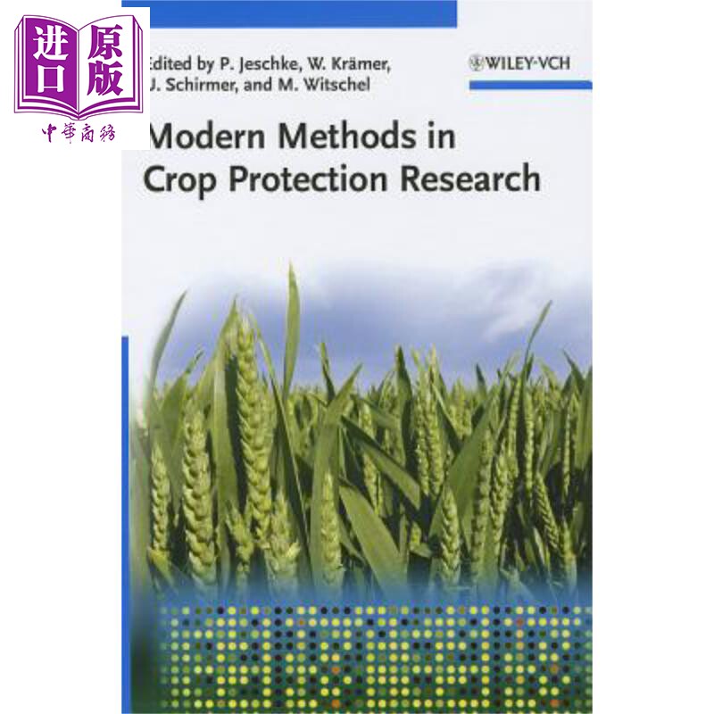 现货 农作物保护研究的现代方法 Modern Methods In Crop Protection Res【中商原版】