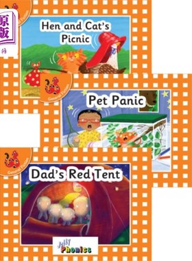 海外直订Jolly Phonics Orange Level Readers Set 2 Jolly Phonics橙色水平阅读集2