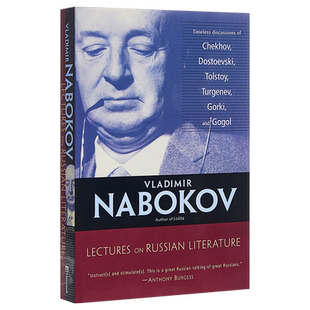 【中商原版】俄罗斯文学讲稿 英文原版 Lectures on Russian Literature 纳博科夫 英文文学