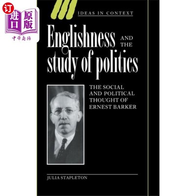 海外直订Englishness and the Study of Politics 英国化与政治学研究