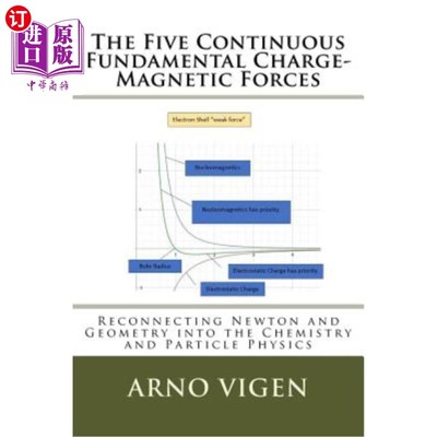 海外直订The Five Continuous Fundamental Charge-Magnetics Forces: Reconnecting Newton and 五种连续基本电荷-磁力:将牛