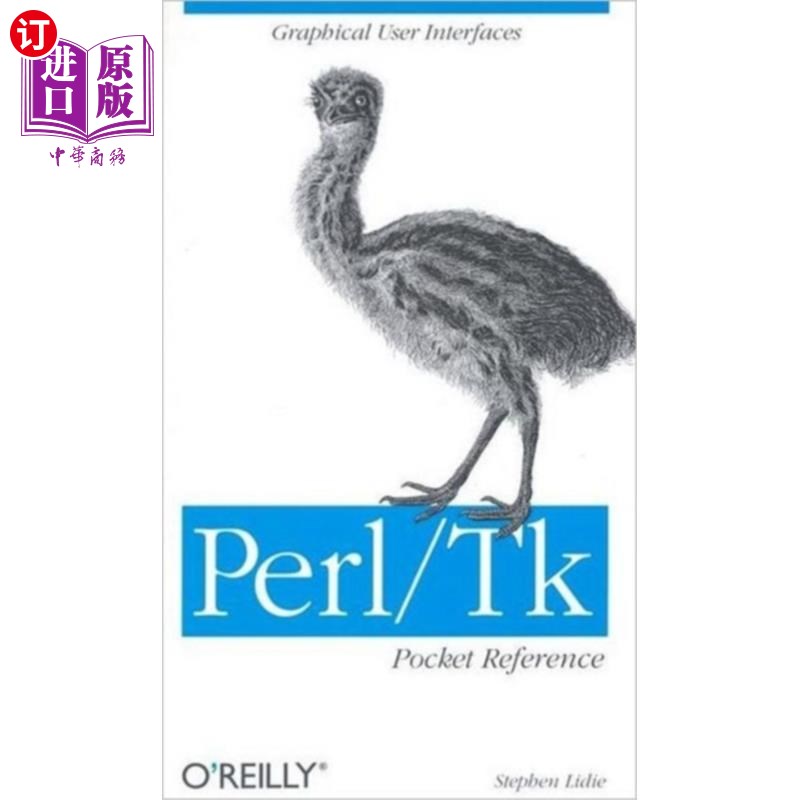 海外直订Perl/TK Pocket Reference Book Perl/TK袖珍参考书