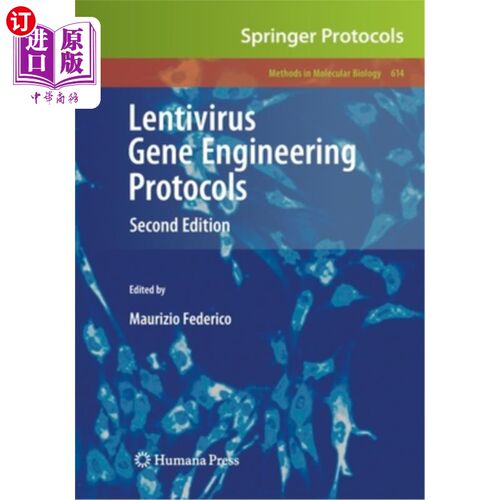 海外直订Lentivirus Gene Engineering Protocols 慢病毒基因工程协议