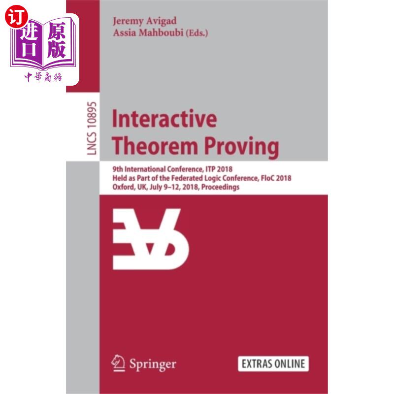 海外直订Interactive Theorem Proving 交互式定理证明