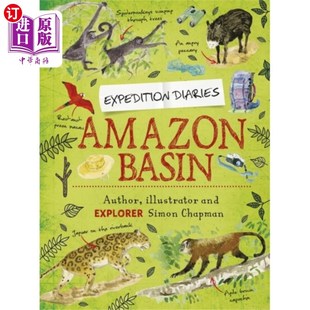 探险日记 海外直订Expedition Basin Amazon 亚马逊盆地 Diaries