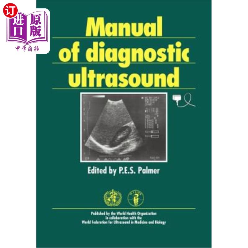 海外直订医药图书Manual of Diagnostic Ultrasound 诊断超声手册