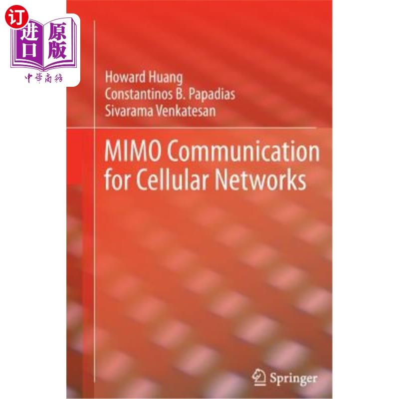 海外直订Mimo Communication for Cellular Networks 蜂窝中的Mimo通信